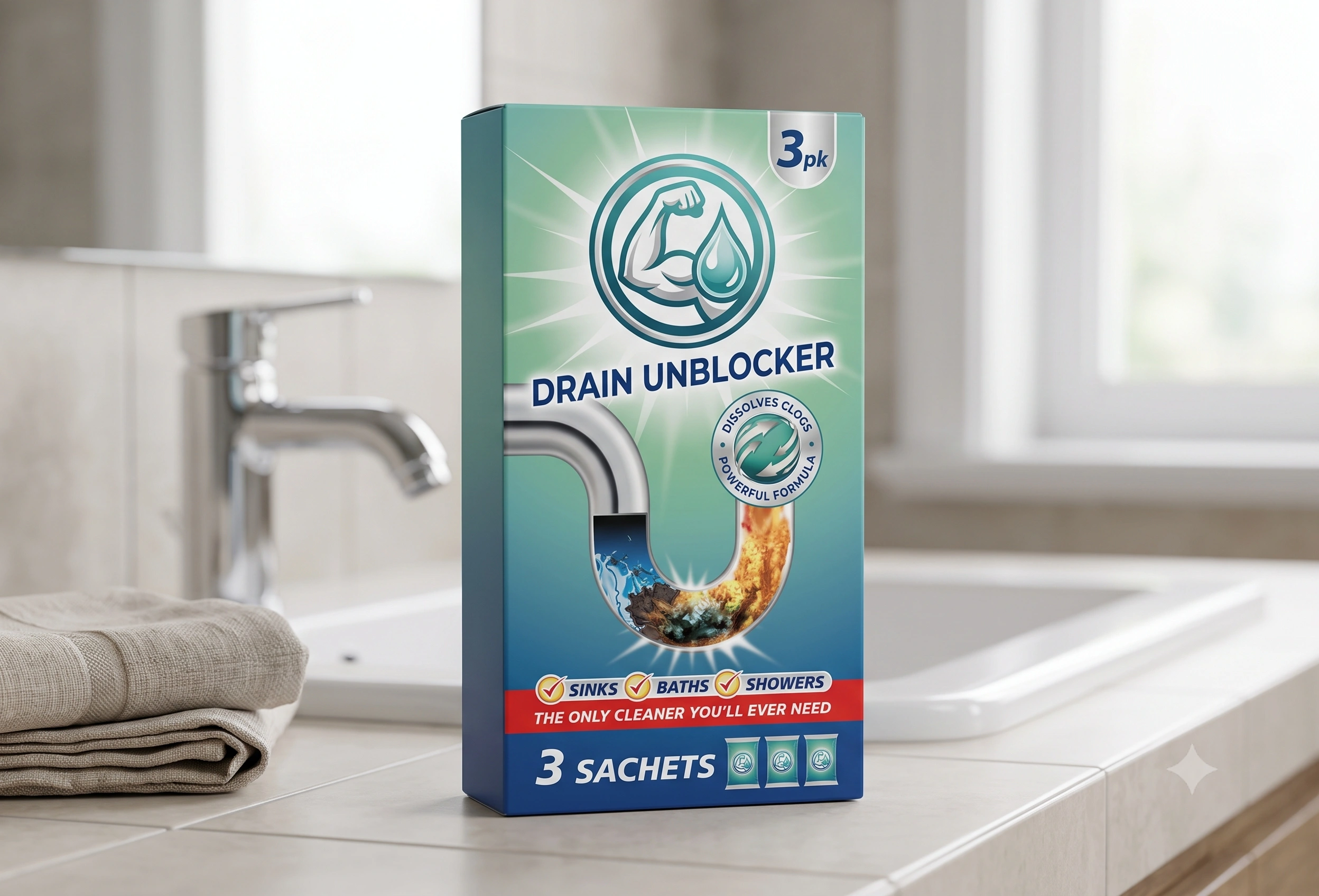 Drain Unblocker Sachet