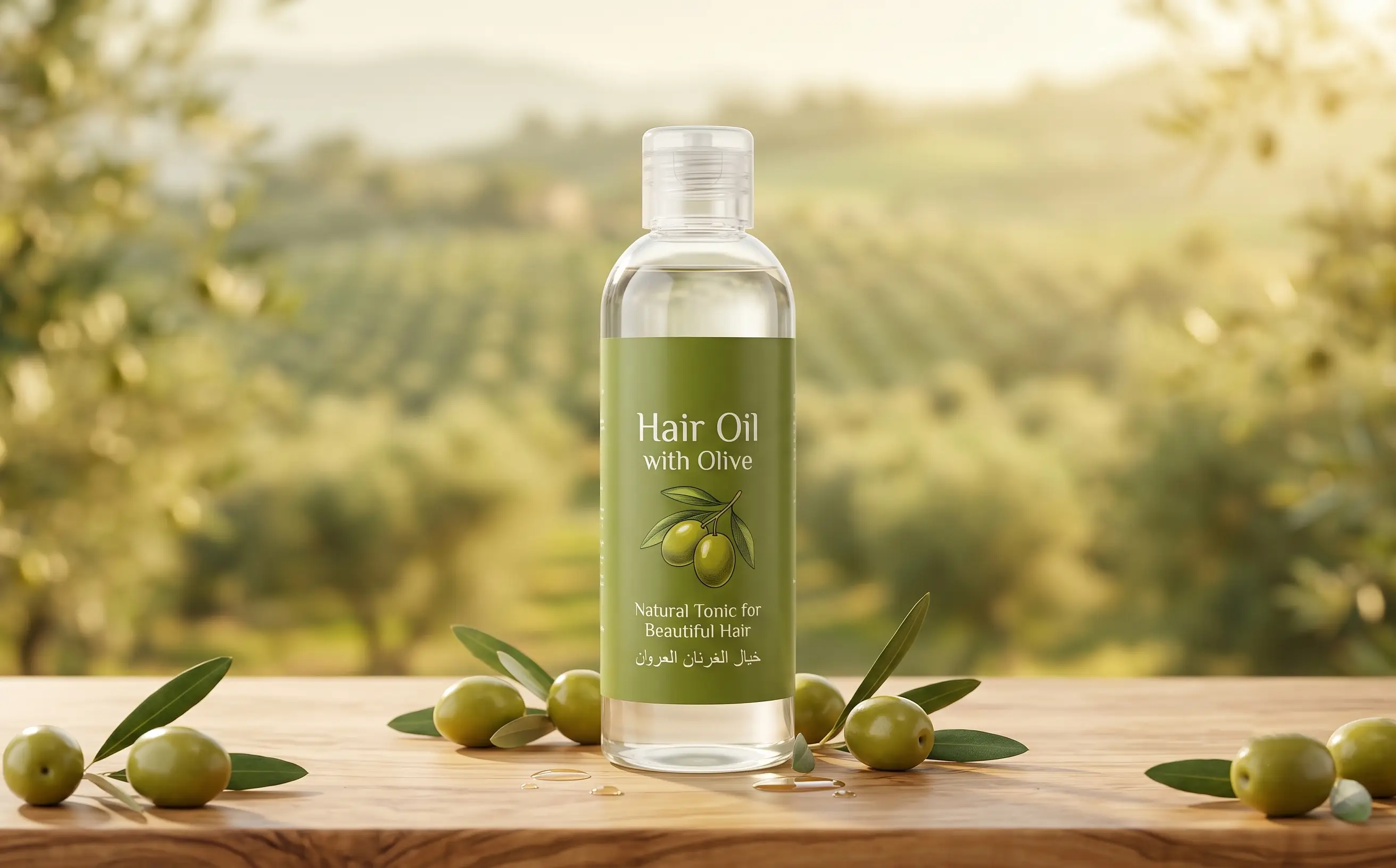 Hair Oil - Plastic Bottle