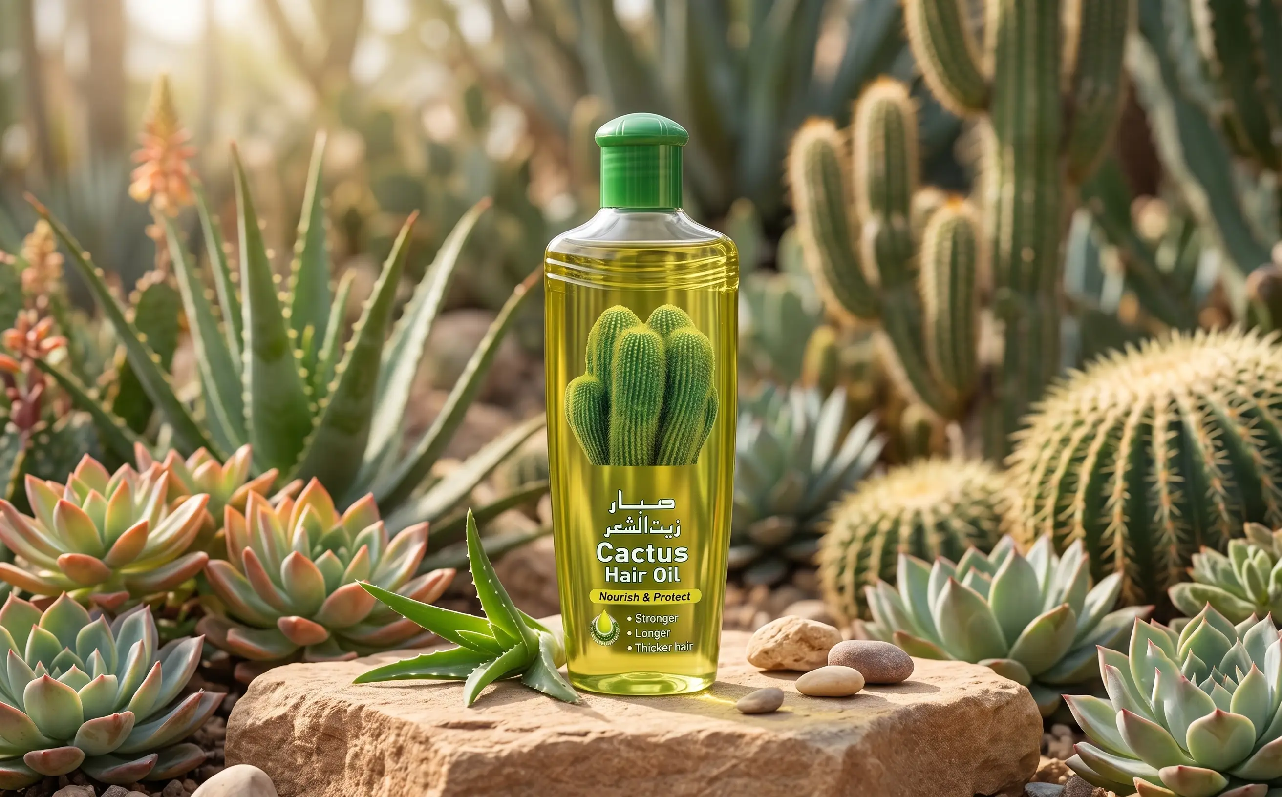 Hair Oil Bottle